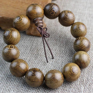 African Wood Bracelet Beads Sandalwood Prayer Beads Bracelet Men Jewelry