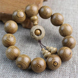 African Wood Bracelet Beads Sandalwood Prayer Beads Bracelet Men Jewelry