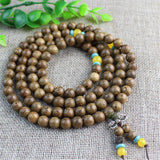African Wood Bracelet Beads Sandalwood Prayer Beads Bracelet Men Jewelry