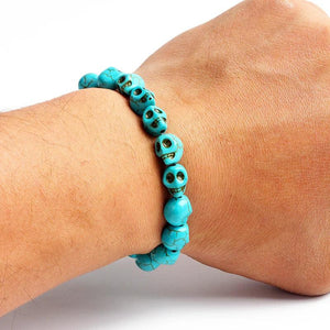 Bohemian Turquoises Beads Bracelets Women Reiki Nature Stone