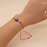 Go2BoHo Evil Eye Bracelet Strand Bracelet Adjustable Dainty Bracelets