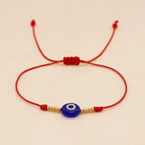 Go2BoHo Evil Eye Bracelet Strand Bracelet Adjustable Dainty Bracelets