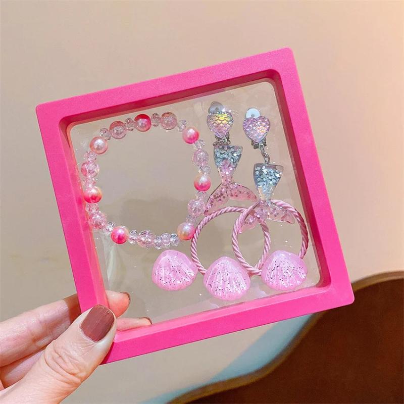Frozen Bracelet Set for Children Aisha Mermaid Princess Hair Rope Jewelry Set