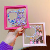 Frozen Bracelet Set for Children Aisha Mermaid Princess Hair Rope Jewelry Set