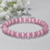 8mm Beads Agate & Jasper Stone Bracelet Bangle Jewelry