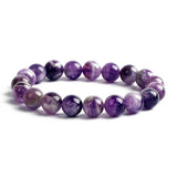 10MM Stone Beads Bracelet Men Reiki Tiger Eye Agates Quartz Beaded Bracelets