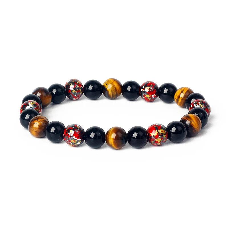 Bohemian Magnetic Hematite Bracelet for Weight Loss Health Care