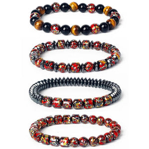 Bohemian Magnetic Hematite Bracelet for Weight Loss Health Care