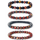 Bohemian Magnetic Hematite Bracelet for Weight Loss Health Care