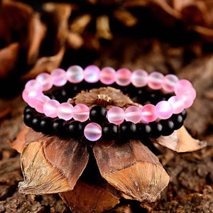 Couple Bracelet Labradorite Beads MoonStone Bracelet