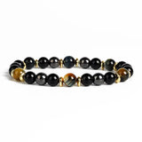 Hematite Tiger Eye Couple Bracelets Health Care Weight Loss Jewelry