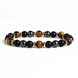 Hematite Tiger Eye Couple Bracelets Health Care Weight Loss Jewelry