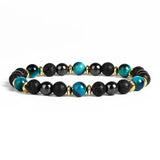 Hematite Tiger Eye Couple Bracelets Health Care Weight Loss Jewelry