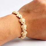 Bohemian Yellow Turquoises Bracelets Cross Cylinder Irregular Bead Couple