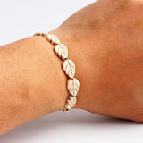 Bohemian Yellow Turquoises Bracelets Cross Cylinder Irregular Bead Couple