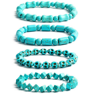 Nature Stone Beaded Bracelet for Weight Loss