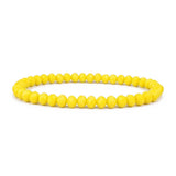 Clear Crystal Elastic Bracelets Women Men Stone Jewelry Gift