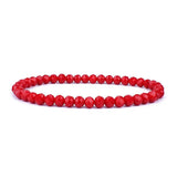Clear Crystal Elastic Bracelets Women Men Stone Jewelry Gift