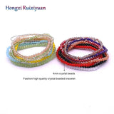 Crystal Beaded Bracelet Friendship Jewelry