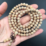 108 Buddha Bracelet Natural Camphor Wood Beads Bracelet