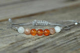 Malachite Pyrite Aventurine Citrine Bracelet