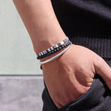 Surfer Bracelet Set Boho Summer Weave Cotton Braided Bracelets