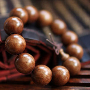 Men's Buddha Sandalwood Bracelet Chunky Beads High Gift