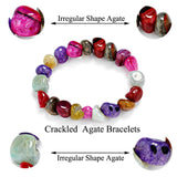 7 Chakra Healing Crystals Single Strand Bracelet Women Jewelry