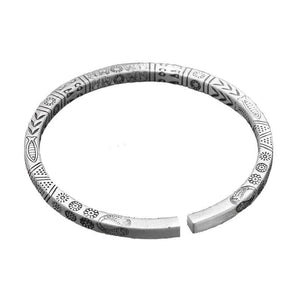 Eun Ho 2022 Vintage Silver Fish Sleeve Bracelet