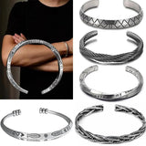 Eun Ho 2022 Vintage Silver Fish Sleeve Bracelet