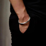 Eun Ho 2022 Vintage Silver Fish Sleeve Bracelet