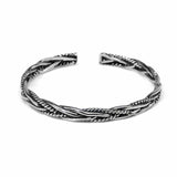 Eun Ho 2022 Vintage Silver Fish Sleeve Bracelet