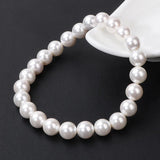 Shell Pearl Bracelet Elastic Women's Bracelets Natural Shell Beaded Bangles