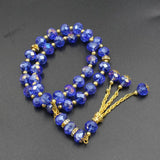 8mm Crystal Tasbih Beaded Bracelet 33 Prayer Beads Islamic Muslim Allah Mohammed