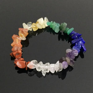 7 Chakra Reiki Women Bracelets Amethysts Ctrines Healing Balance