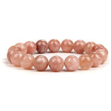 4/6/8/10mm Rhodonites Stone Bead Bracelet for Men Women