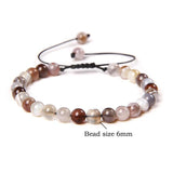 Tiger Eye Beaded Bracelet Adjustable for Men Women