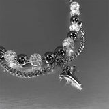 Y2k Ice Split Beaded Bracelets for Women Charm Bracelet