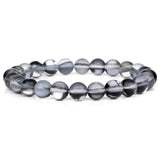 Moonstone Beaded Bracelet Chakra Crystal Bracelets Crown Charm Set