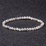 Labradorite Quartz Beads Bracelet for Women Men