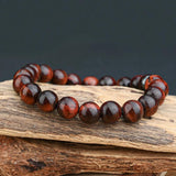 Tiger Eye 7 Chakra Bracelet Yoga Balance Beads Men Bracelet