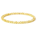 Small Tiger Eye Quartz Crystal Bracelet - Yoga Chakra Jewelry