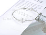 Romantic Cross Cuff Bracelets for Women