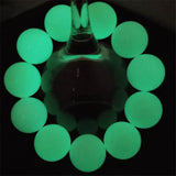 High Luminous Stone Bracelet Natural Fluorite Beads Yoga Jewelry