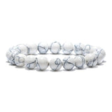 Opal Tiger Eyes Bracelet for Men Women Hand Jewelry Homme Yoga