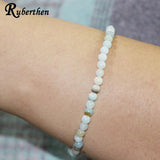 Amazonite Bracelet 4mm Mini Gemstone Yoga Sweethearts Gift Bracelet Drop