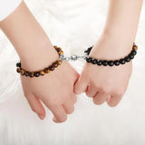 CSJA Magnet Attraction Couple Paired Bracelet for Lover Crystal Bracelets
