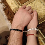 CSJA Magnet Attraction Couple Paired Bracelet for Lover Crystal Bracelets