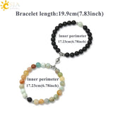 CSJA Magnet Attraction Couple Paired Bracelet for Lover Crystal Bracelets