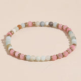 4mm Healing Pink Quartz Aventurine Agates Crystal Bracelet
